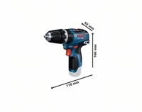 06019j9001 Bosch GSB Autolock 12V Cordless Drill Driver Body Only