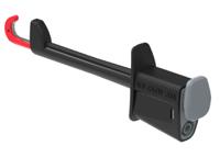 6001-ieciv-n Electro PJP Black Hook Clip, 20A, 1kV, 4mm Socket