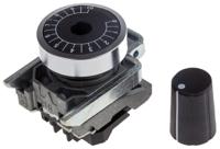 zb4bd912 Schneider Electric Harmony XB4 Series, Black Push Button Head, Potentiometer, 22mm Cutout