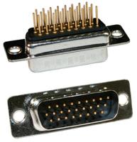 780-m26-113r001 Norcomp SEAL-D 26 Way Plug-In Mount D-sub Connector Plug, 2.286mm Pitch