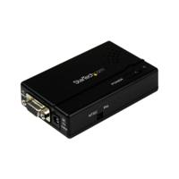 vga2vid StarTech.com 2 port VGA to Composite, S-Video Video Converter, 100mm Length - 640 x 480 Maximum Resolution