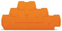 870-568 WAGO 870 Series End And Intermediate Plate for Use with Rail Mount Terminal Blocks