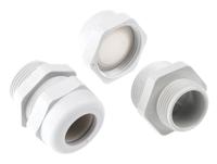 z6122500r SIB WADI-TEC Series Grey PA 6 Cable Gland, M25 Thread, 11.5mm min., 18mm max., IP68