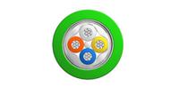 09456000102 HARTING, 100m Cat5, Green, SF/UTP Shielded, Unterminated PVC Sheath