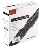 170-80250-hlb25-pet-bk HellermannTyton Expandable Braided PET Black Cable Sleeve, 25mm Diameter, 10m Length, Helagaine HLB Series