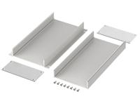 97218220hmt1-filotec-f-1048-220-wl-set Bopla Filotec (Set) Series Aluminum (Anodized) Aluminium Enclosure, IP40, Flanged, Aluminum (anodized) Lid, 220 x 105 x