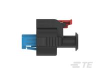 2345388-1 TE Connectivity, AMP MPC 2.8 Automotive Connector Socket Black Cable Mount 2 Way, Cable Termination