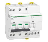 a9dk5716 Schneider Electric RCBO, 16A Current Rating, 3P Poles, 300mA Trip Sensitivity, Type C, Acti9 Range