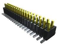 ftsh-102-03-f-dv-tr Samtec FTSH Series Vertical Through Hole PCB Header, 4 Contact(s), 1.27 mm Pitch, 2 Row, Unshrouded