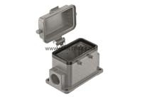 19300101225 HARTING Han B Heavy Duty Power Connector Housing, M20 Thread, Side Entry