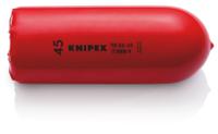 98-66-45 Knipex 130mm Black on Red Cable Cover in Plastic, 45mm Inside dia.