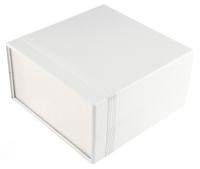 1598egy Hammond 1598 Light Grey Flame Retardant ABS Instrument Case, 160 x 160 x 86mm