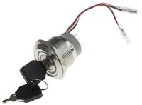 877-1898 RS PRO IP40 Key Switch, DPDT, 5 A 3-Way