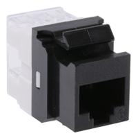 ksj-00032-bk Molex Premise Networks Cat5e RJ45 8 Port Jack, UTP Shielding