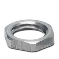 1425175 Phoenix Contact Silver Stainless Steel Cable Gland Locknut, M12mm Thread