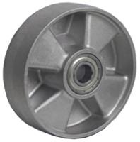 39040cc LAG Grey Aluminium High Temperature Resistant, Low Rolling Resistance Trolley Wheel, 600kg