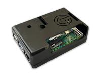 sku17553 SB COMPONENTS LTD ROCK SBC Case for use with ROCK 4C+ and ROCK 5A Single Board Computers, Black