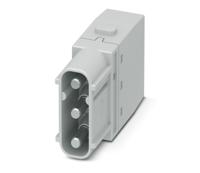 1424219 Phoenix Contact Heavy Duty Power Connector Insert, 40A, Male, HC-M Series, 3 Contacts