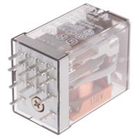 551481100000 Finder PCB Mount Power Relay, 110V ac Coil, 7A Switching Current, 4PDT