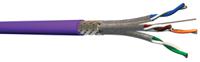 60045shevrs CAEMMC, 250m Cat7, Purple, S/FTP Shielded, Unterminated LSZH Sheath