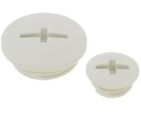 52006120 Lapp Blanking Plug, M20, Fibreglass Nylon, 24mm Diameter, Threaded