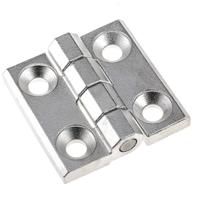 428701 Elesa Stainless Steel Butt Hinge, Screw Fixing, 60mm x 60mm x 8mm