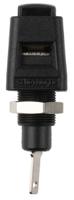 esd-6554-sw Schutzinger Black Terminal Post, 5A