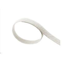 268-000 RS PRO Hook & Loop Tape, Reuseable, 10m x 15 mm, White Nylon, Pk-1
