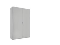 5841600 Rittal SE Series Sheet Steel Double-Door-Door Floor Standing Enclosure, Opaque Door, IP55, 1800 x 1200 x 400mm