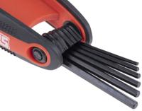 541-7324 RS PRO 33 piece L Shape Imperial, Metric Hex Key Set, 1.5 → 10mm