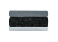 806-6550 RS PRO Standoff, M4 x M4 Thread, 15mm Body, Steel, Female/Female
