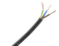 775-6101 RS PRO 3183Y 0.75 mm² 3 Core Power Cable, H05VV-F, Black PVC, 100m