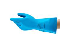 37501060 Ansell 37-501 Blue Nitrile Short, Size 6.5, Nitrile Coating