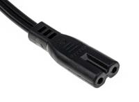 ac15wnar Phihong IEC C7 Socket to Type A US Plug Plug Power Cord, 1.8m