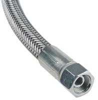 110-2248 RS PRO 500mm Galvanized Steel Overbraid Hydraulic Hose Assembly, 180bar Max Pressure