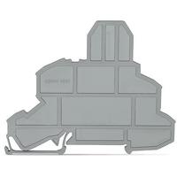 2002-1091 WAGO TOPJOB S Series End Plate for Use with DIN Rail Terminal Block, ATEX, IECE