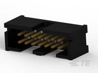 5103309-2 TE Connectivity  Series Straight Through Hole PCB Header, 14 Contact(s), 2.54 mm Pitch, 2 Row, Shrouded