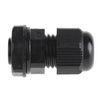 669-4654 RS PRO Black Nylon Cable Gland, M12 Thread, 3mm min., 6.5mm max., IP68