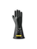 rig214b080 Ansell RIG214B Black Latex Electrical Insulating Gloves, Size 8, Latex Coating
