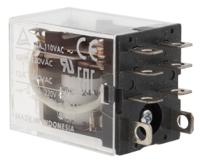 ly2-24dc Omron DPDT Non-Latching Relay Plug In, 24V dc Coil, 10 A