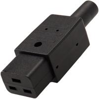 282-5492 RS PRO C19 Cable Mount IEC Connector Socket, 16A, 250 V
