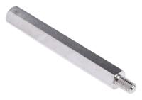 806-6660 RS PRO Standoff, M5 x M5 Thread, 60mm Body, Brass, Male/Female, 8mm Stud