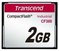 ts2gcf300 Transcend CF300 CompactFlash Industrial 2 GB SLC Compact Flash Card