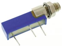 m43p103kb30t601 10kΩ, Panel Mount, Through Hole Trimmer Potentiometer 0.5W Side Adjust Vishay, 43P