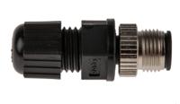 1838275-3 TE Connectivity Circular Connector, 5 Contacts, Cable, M12 Connector, Plug, Male, IP67, M12 Series