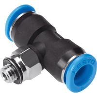 qsmt-m5-6 Festo QSMT Series Push-in Fitting, M5 Male to For tubing outside diameter 6 mm, Threaded-to-Tube Connection Style,