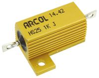 hs25-1k-j Arcol, 1kΩ 25W Wire Wound Chassis Mount Resistor HS25 1K J ±5%