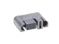 1710908416 Molex EXTreme Series Right Angle Through Hole Mount PCB Socket, 31-Contact, 5-Row, 8mm Pitch, Through Hole Termination