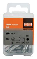 65iph3 Bahco Driver Bit Set 10 Pieces, Phillips