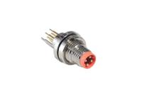 pxmbni08fpm04ppc Bulgin Circular Connector, 4 Contacts, Front, M8 Connector, Plug, Male, IP67, Buccaneer M8 Series